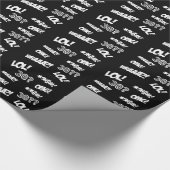 Lustige Verpackung, 30 Jahr alt! OMG, LOL, WHAA?? Geschenkpapier (Ecke)