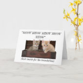 Lustige verrückte Geburtstags-Karte Karte (Gelbe Blume)