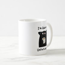 Lustige verschlafene Katze