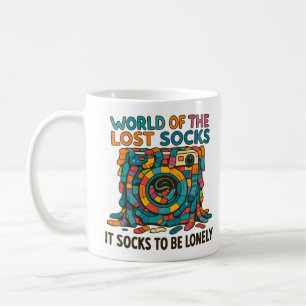Lustige Verschwindende Socken Welt Fehlend Aber Ni Kaffeetasse