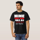 lustige Verschwörungstheorie 911 T-Shirt (Vorne ganz)
