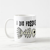 Lustige versteinerte Geschenkartikel Kaffeetasse (Links)