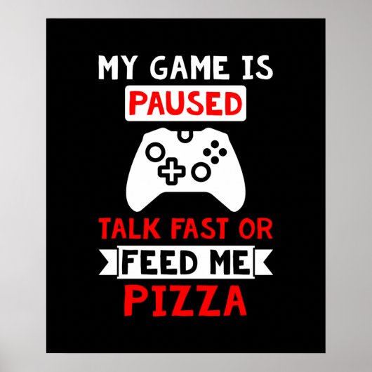 lustige Videospielkunst Poster (Vorne)