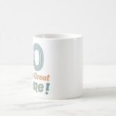 Lustige Vintage 70. Geburtstag Kaffeetasse (Mittel)