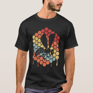 Lustige Vintage-Bienen-Kunst für Männer Frauen Imk T-Shirt