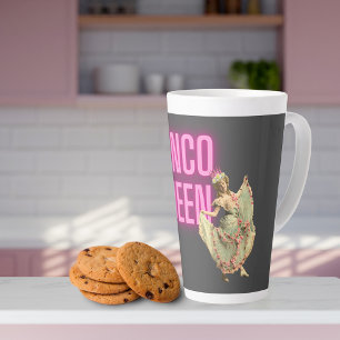 Lustige Vintage-Bunco-Königin Milchtasse