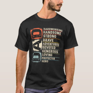 Lustige Vintage-Definition von Papa Retro-Meme-Wit T-Shirt