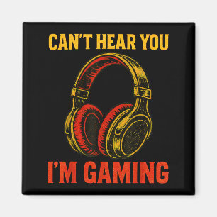 Lustige Vintage-Gamer-Kunst Männer Frauen Teenager Magnet