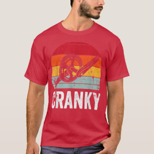 Lustige Vintage mürrische Fahrrad Fahrradfahrer Ra T-Shirt