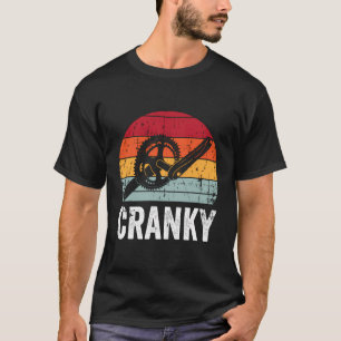 Lustige Vintage mürrische Fahrrad Fahrradfahrer Ra T-Shirt