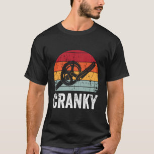 Lustige Vintage mürrische Fahrrad Fahrradfahrer Ra T-Shirt