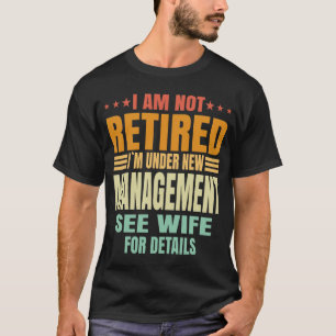 Lustige Vintage-Ruheständler unter neuer Leitung Z T-Shirt