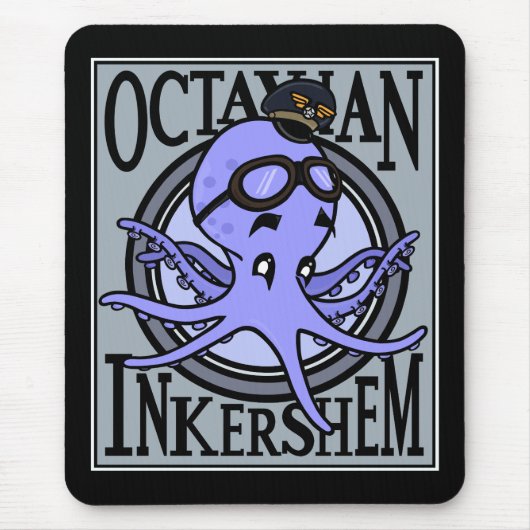 LUSTIGE VINTAGE-STYLE-KRAKEN-MAUSPAD MOUSEPAD (Vorne)