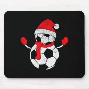 Lustige Vintage-Weihnachtsmannmütze Weihnachtsmann Mousepad