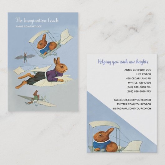 Lustige Visitenkarte (Vorne/Hinten)