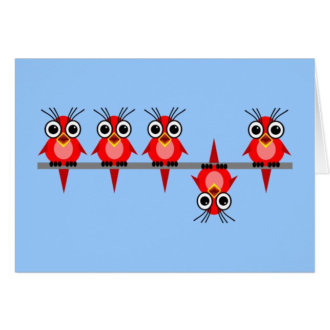 lustige Vögel (Vorderseite (Horizontal))