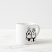 Lustige Vögel Cartoon-56456 Espressotasse (Vorderseite Rechts)