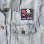 Lustige Vögel von einer Art Button (Beispiel)