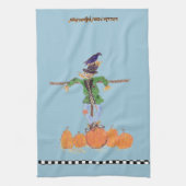 Lustige Vogelscheuche Geschirrtuch (Vertikal)