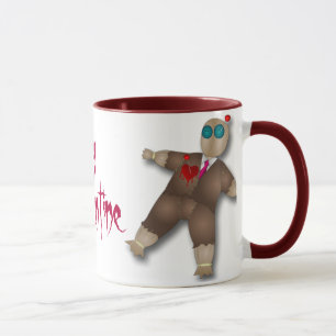 Lustige Voodoo-Liebevalentine-Tasse Tasse