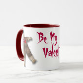 Lustige Voodoo-Liebevalentine-Tasse Tasse (Vorderseite Links)