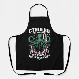 Lustige Wahlen 2024 Cthulhu für Präsident Schürze
