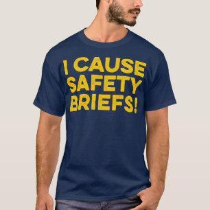 Lustige Warnung, die ich Sicherheitsbesprechungen T-Shirt