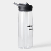Lustige Wasserflasche Trinkflasche (Rechts)