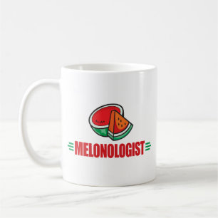 Lustige Wassermelone Kaffeetasse