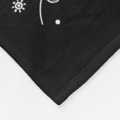 Lustige wegen Inflation hässliche Weihnachtspullov Fleecedecke (Ecke)