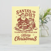 Lustige Weihnachten  (Stehend Vorderseite)