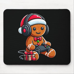Lustige Weihnachten Gamer Lebkuchen Weihnachten Ga Mousepad