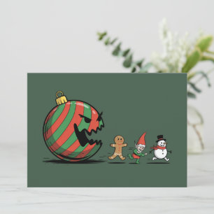 Lustige Weihnachten Ingwerbrot Weihnachtsmann Feie