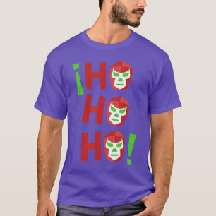 Lustige Weihnachten Lucha Libre Wrestling Luchador T-Shirt