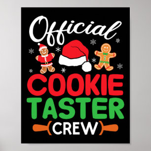 Lustige Weihnachten Offizieller Cookie-Verkostungs Poster