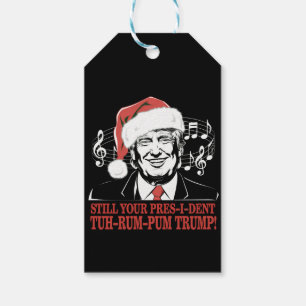 Lustige Weihnachten Präsident Trump Pyjama Hässlic Geschenkanhänger