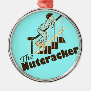 Lustige Weihnachten Silbernes Ornament