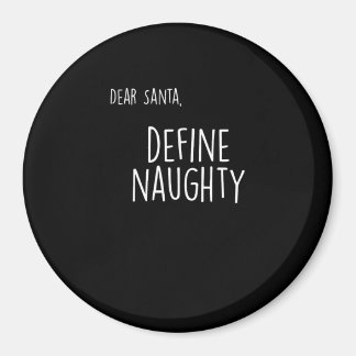 Lustige Weihnachten Unartige Netter Weihnachtsmann Magnet