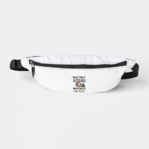 Lustige Weihnachts-Hunde-Einstellung Vintage-Gravu Bauchtasche