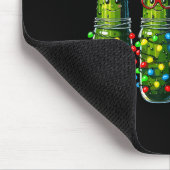 Lustige Weihnachts Kekse  Mousepad (Ecke)