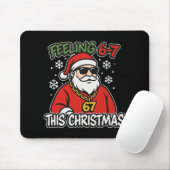 Lustige Weihnachts-Kinder 6-7 67 Sechs Sieben Meme Mousepad (Mit Mouse)