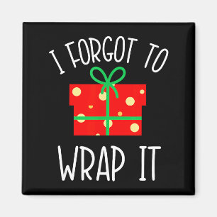 Lustige Weihnachts-Schwangerschaftsankündigung, di Magnet