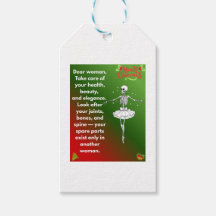 Lustige Weihnachts-Skelett-Wünsche für Frauen