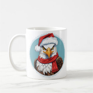 Lustige Weihnachts-Tierfavoriten - Adler 2 Kaffeetasse