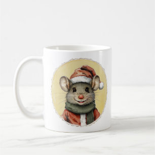 Lustige Weihnachts-Tierfavoriten - Maus 1 Kaffeetasse