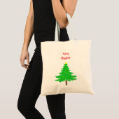Lustige Weihnachtsbäume Tragetasche (Vorderseite (Produkt))