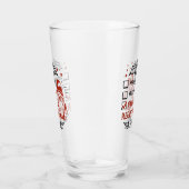 lustige Weihnachtsbaumkunst Glas (Rechts)