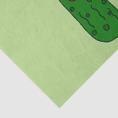 Lustige Weihnachtsessiggurken-Ren-Kunst Seidenpapier (Ausschnitt)