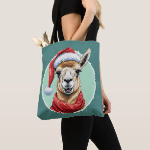 Lustige Weihnachtsfavoriten der Tiere - Lama 1 Tasche