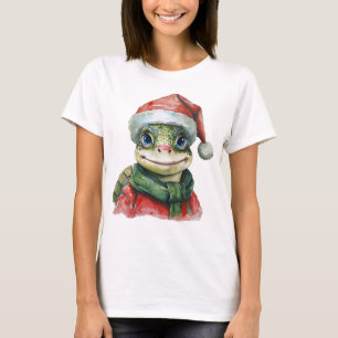 Lustige Weihnachtsfavoriten von Tieren - Schildkrö T-Shirt